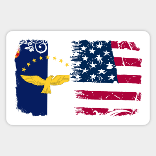 Azorean american Sticker